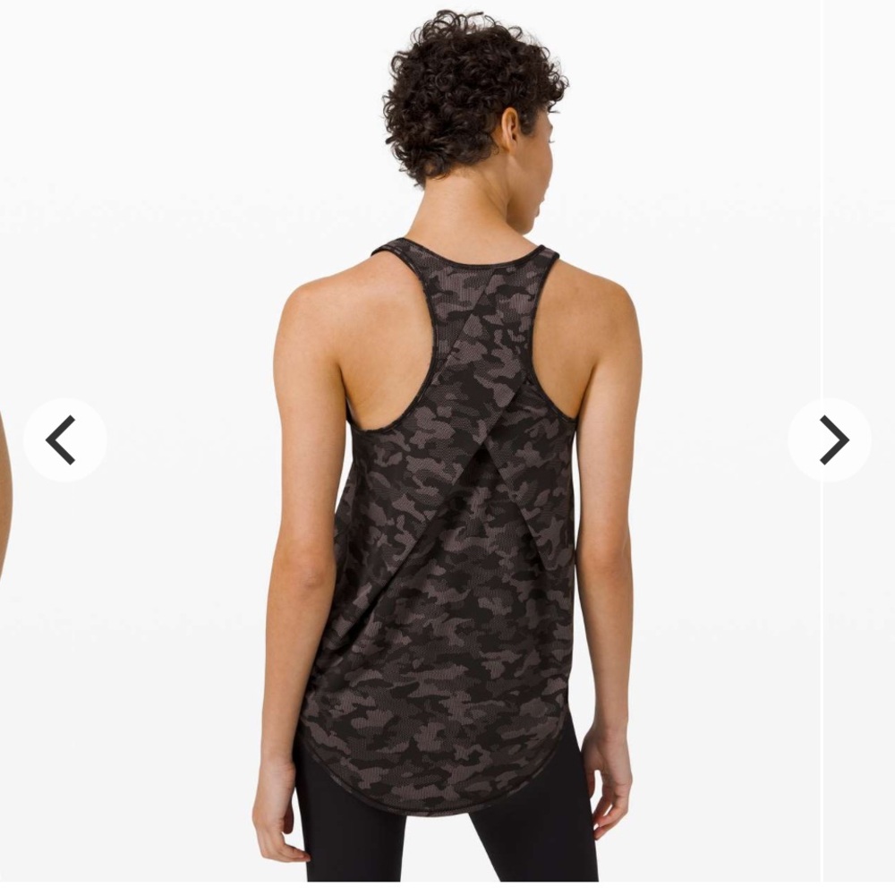 Lululemon Essential Tank Pleated Sz 8